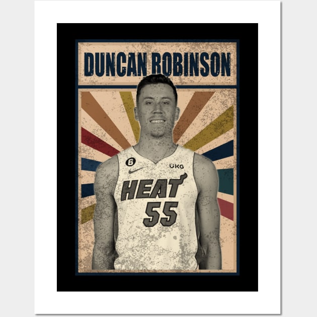 Miami Heat Duncan Robinson Wall Art by RobinaultCoils